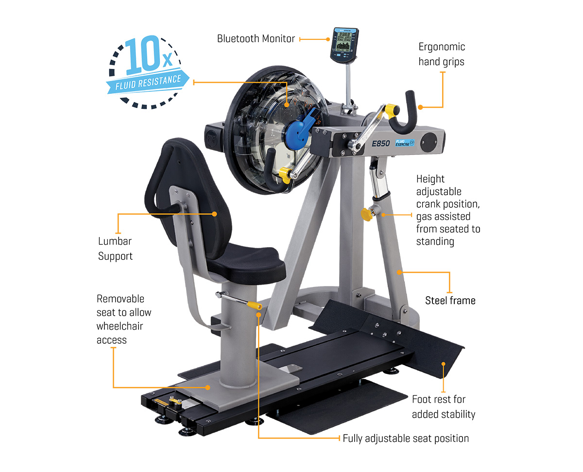 FDF E850 Upper Body Ergometer (E850) Life Fitness