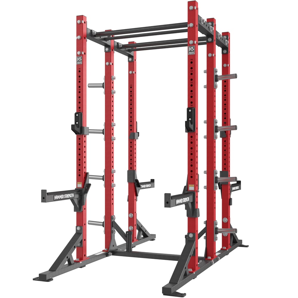 Hammer Strength HD Athletic Half/Half Combo Rack (HDTHRHR) Life Fitness
