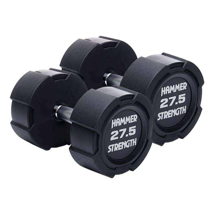 Hammer Strength Dumbbells - Rubber (HS-DB)