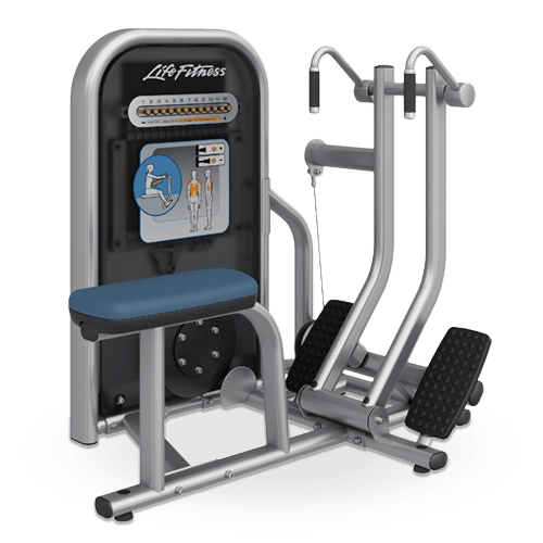 Seated row online machine planet fitness