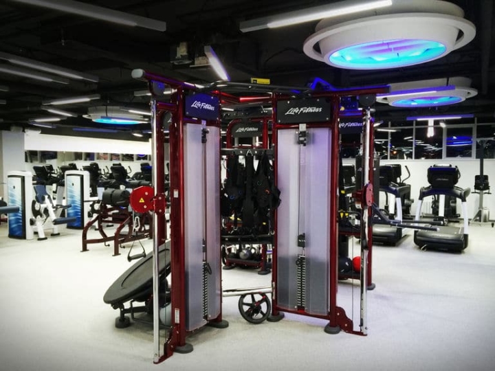 Cable Motion Gym Equipment Life Fitness