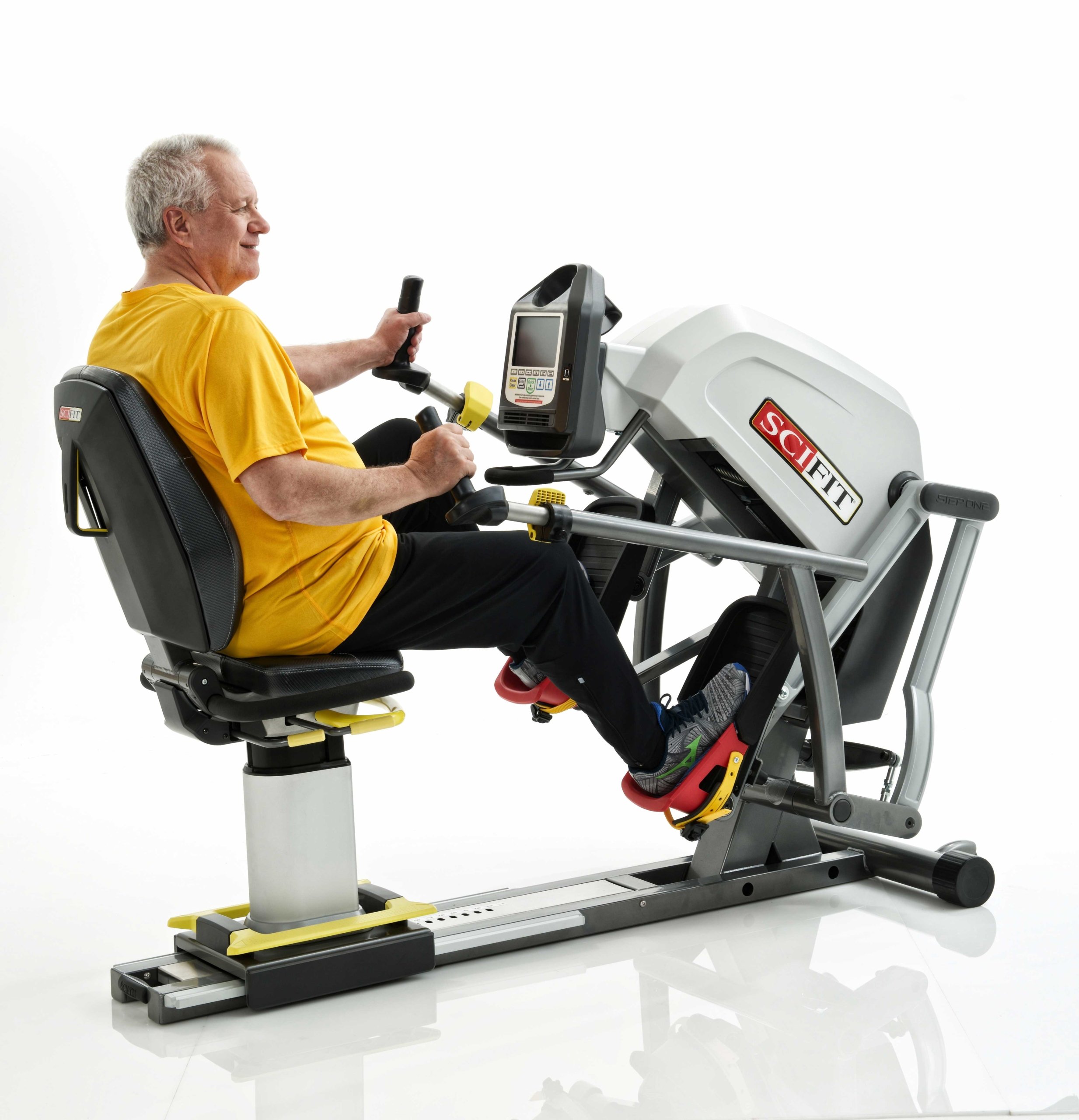 recumbent exercise stepper