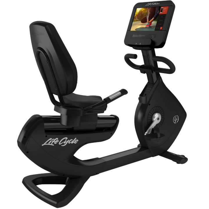 Refurbished Elevation Series Recumbent Lifecycle® with Discover SE3 HD (PO-95R DISC SE3HD)