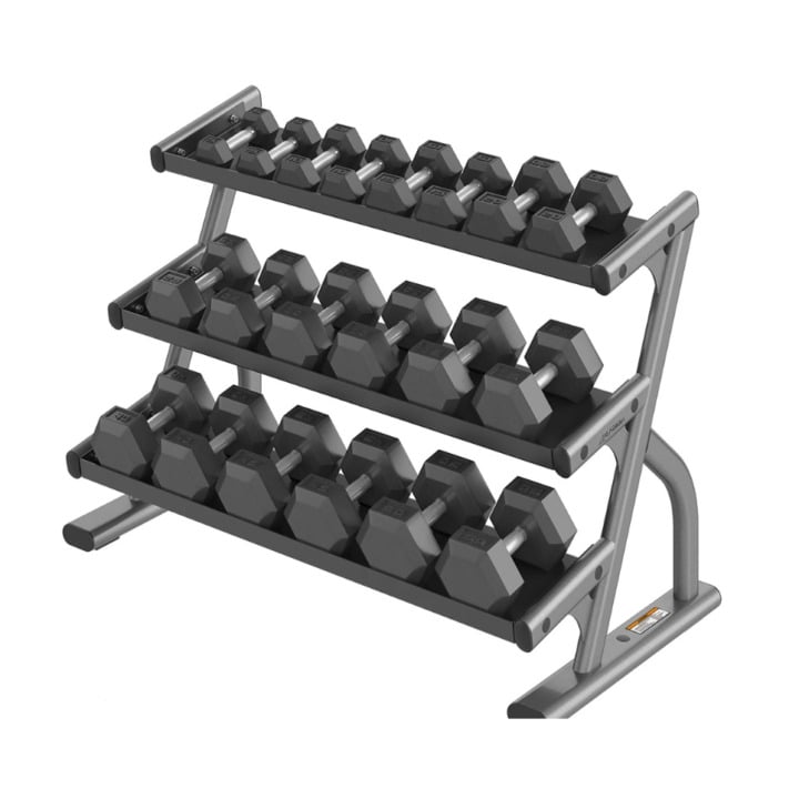 Axiom Series 3-Tier Dumbbell Rack (OP-DB3HX)