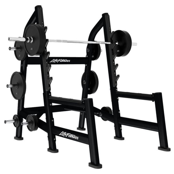 Life Fitness Signature Series Olympic Squat Rack (SOSR)