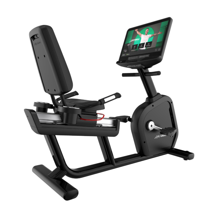 Integrity+ Series Recumbent Lifecycle® with Discover SE4 24" Console (INR-SE4 24N WIFI)