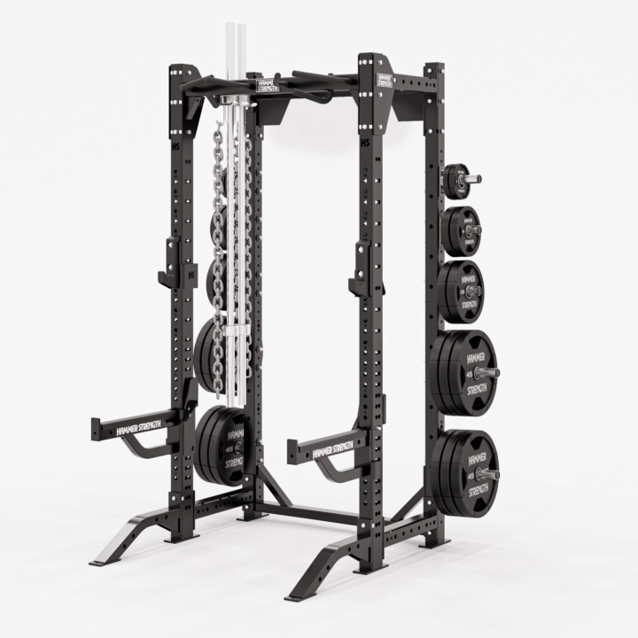 Hammer Strength HD Elite iD Half Rack (ELT-HR-ID)