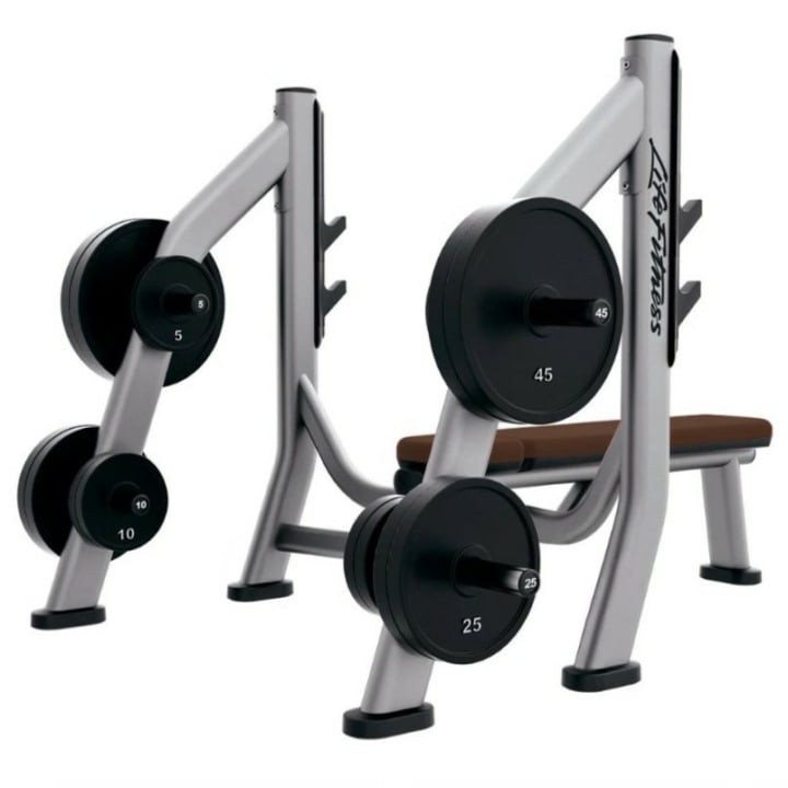 Life Fitness Olympic Bench Weight Storage (LBR-OW)