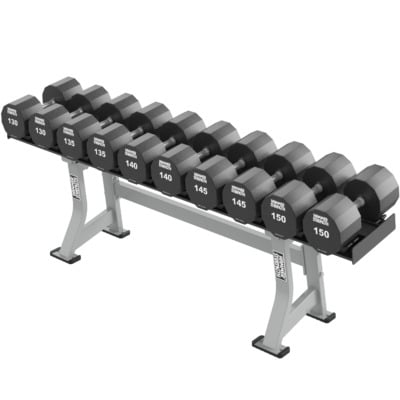 Hammer Strength Single Tier XL Dumbbell Rack (FW-XLDR1)
