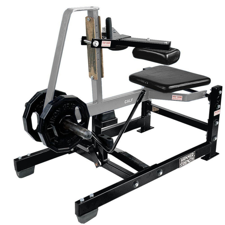 Hammer Strength Plate Loaded Seated Calf Raise (PL-CALF)