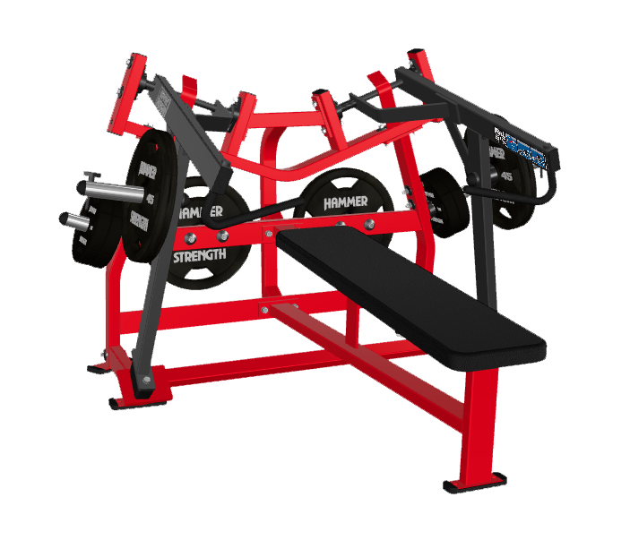 Hammer Strength Plate Loaded Iso-Lateral Horizontal Bench Press (IL-HBP)