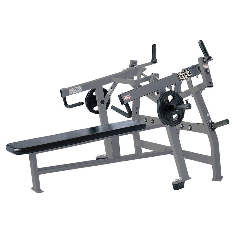 Pre-Owned Hammer Strength Plate Loaded Iso-Lateral Horizontal Bench Press (PO-IL-HBP)